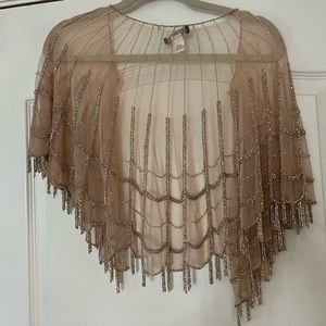 Beaded shawl